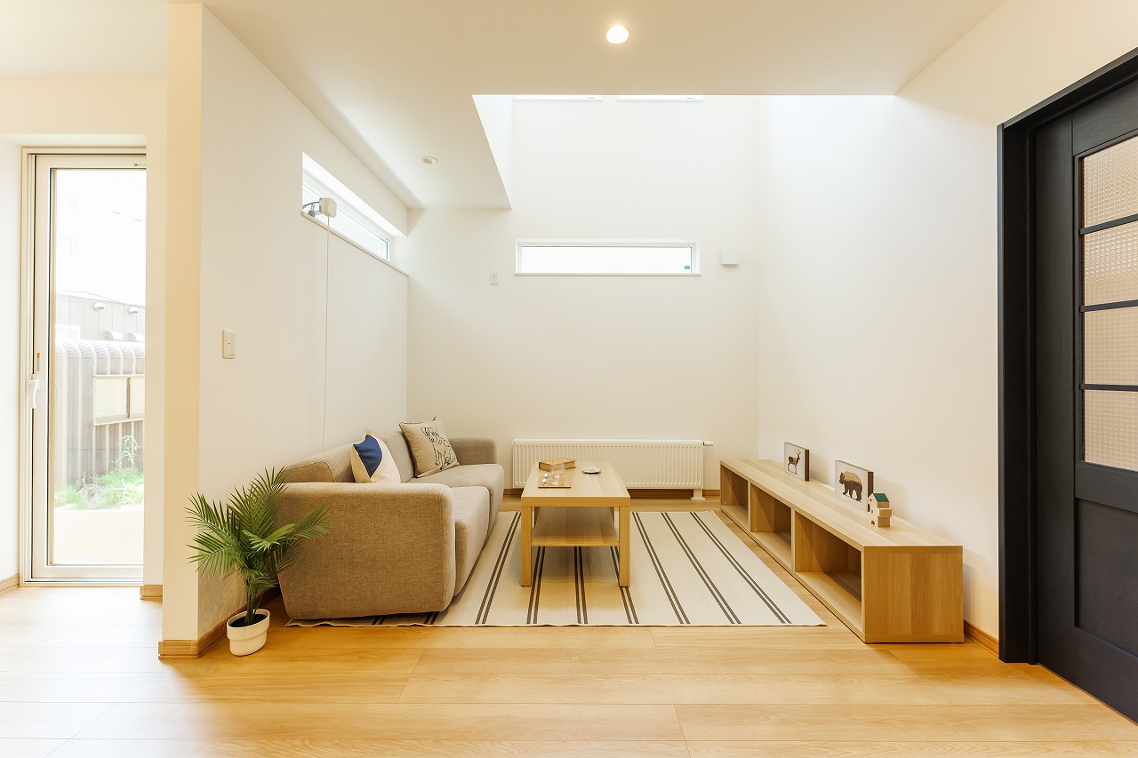 開放感あふれる約19畳のLDK