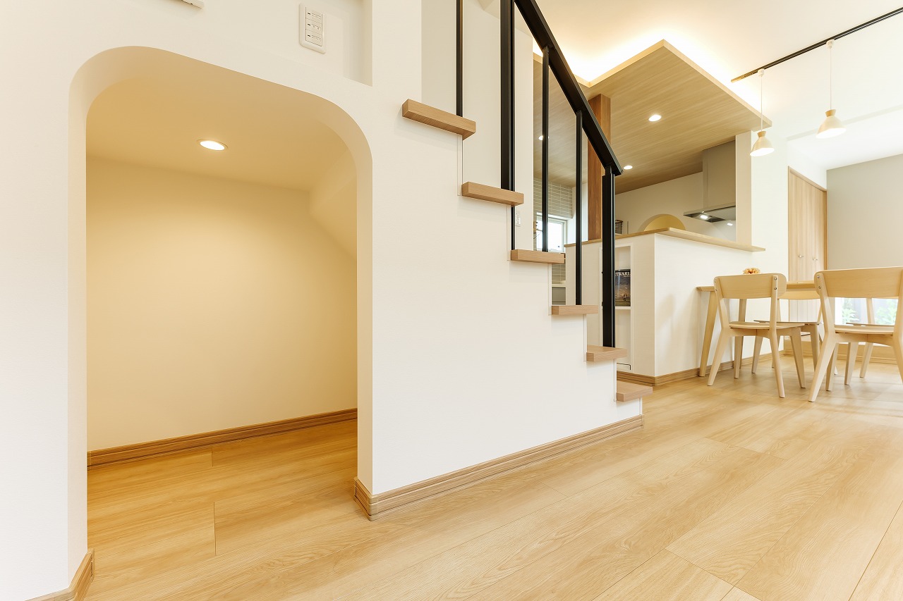 開放感あふれる約19畳のLDK