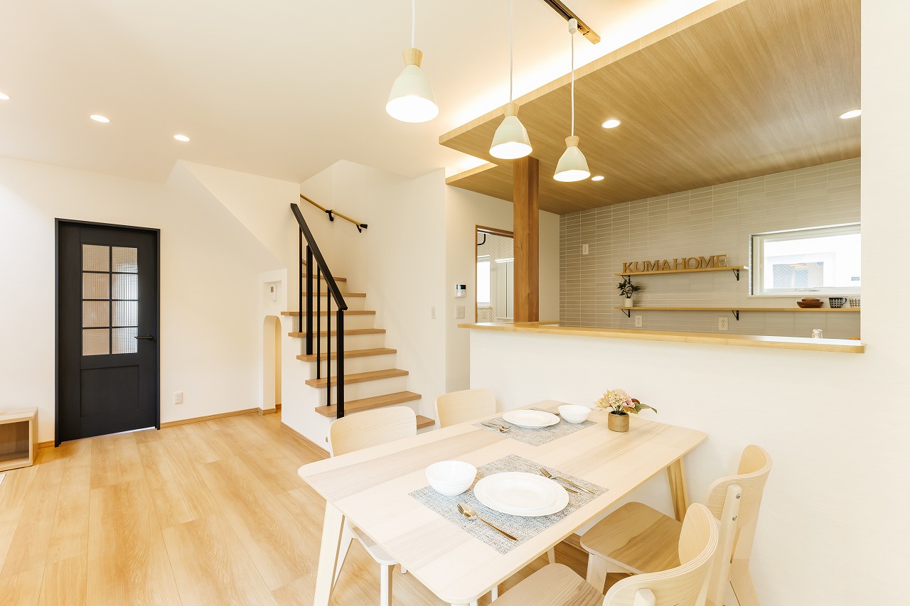 開放感あふれる約19畳のLDK